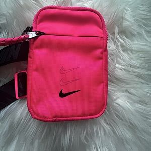 Beautiful neon pink NIKE belt bag